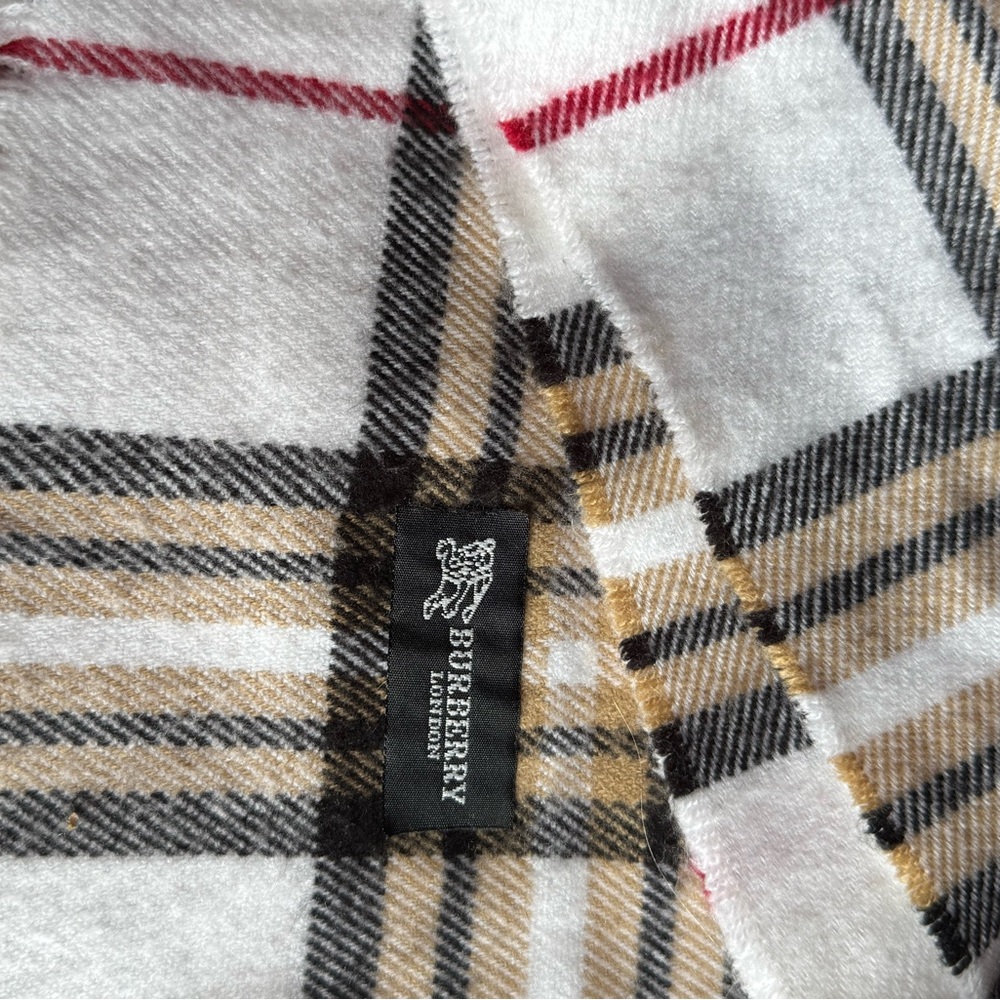 Burberry Plaid Scarf